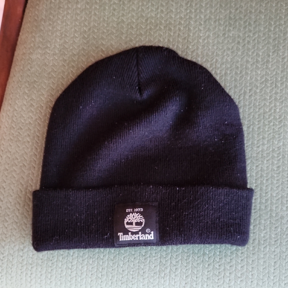 Timberland Classic Black Knit Hat
